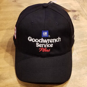 Vintage Dale Earnhardt Hat Goodwrench Service NASCAR 90s Racing Strap Back
